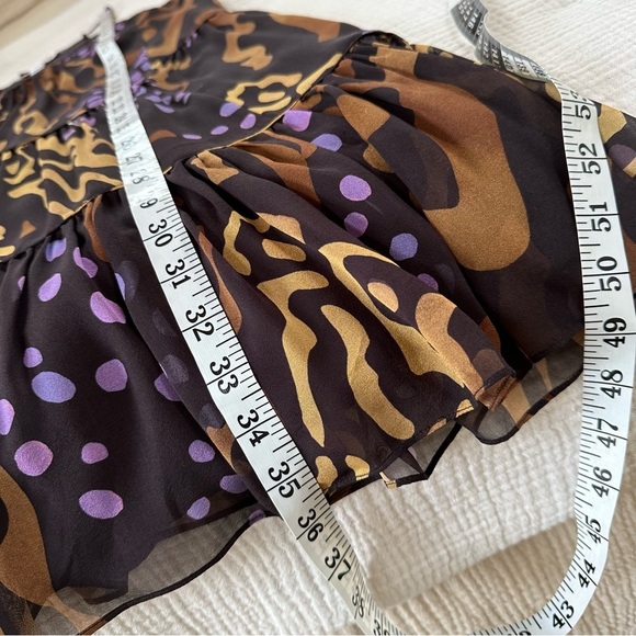 DVF Diane Von Furstenberg Vintage Silk Dress Size Small - Picture 9 of 9